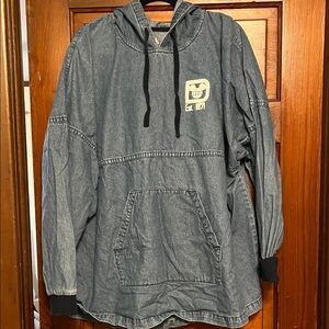 Disney Denim Hooded spirit jersey